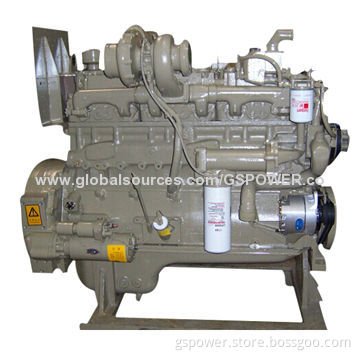 24V Electric Motor Starters In-line 6 Cylinders Turbocharged Water Intercooling Diesel Engine